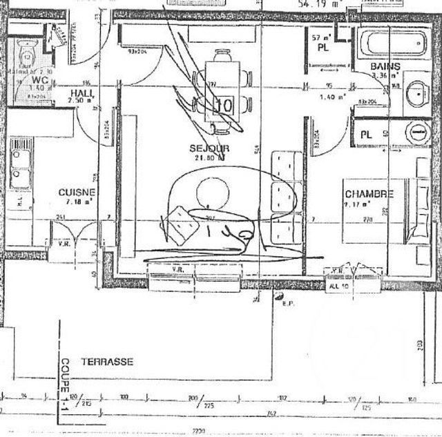 Appartement T2 à vendre - 2 pièces - 46.84 m2 - BOZOULS - 12 - MIDI-PYRENEES - Century 21 Foch Immobilier
