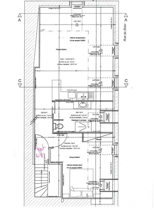 Afficher la photo en grand Appartement F2 à vendre - 2 pièces - 33.61 m2 - RODEZ - 12 - MIDI-PYRENEES - Century 21 Foch Immobilier